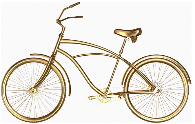 金色的自行车.png